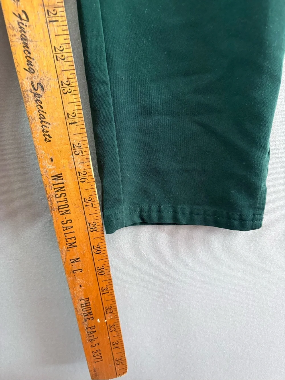 Figs Technical Collection Scrub Pants Womens Small Green w Drawstring